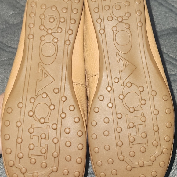COACH FREDERICA PEBBLE GRAIN LEATHER SIZE 7.5 WORN A HANDFUL OF TIMES. - Picture 2 of 10